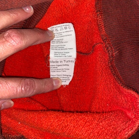 Picture Organic Men's Hoodie Size Medium - Picture 5 of 11